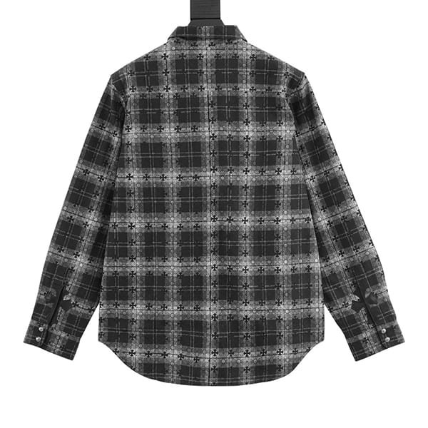 激安価格！クロムハーツ チェックシャツ スーパーコピー Kua54325